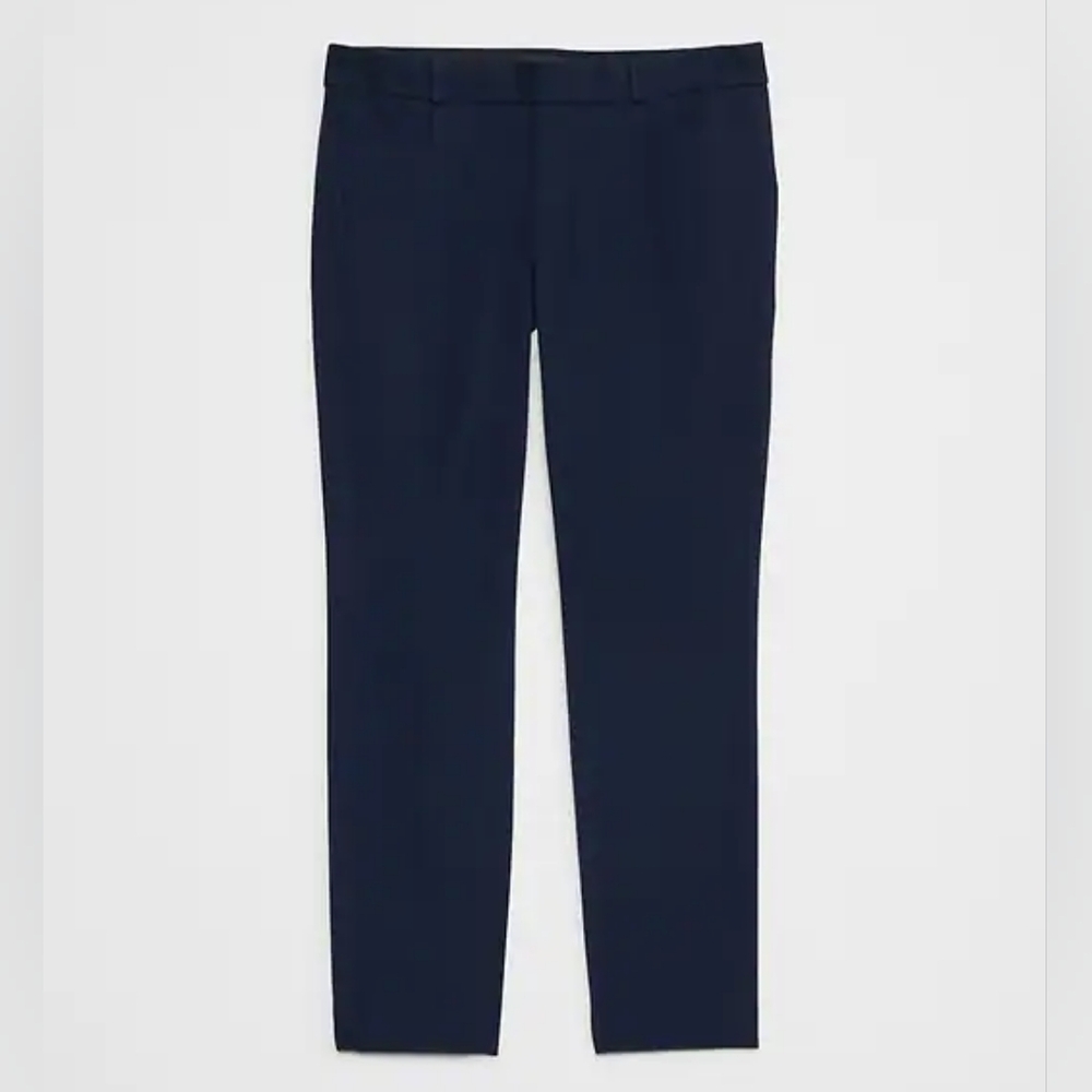 NWT BANANA REPUBLIC | Navy Sloan Slim Pant - Picture 2 of 4